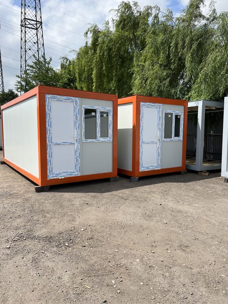 Container paza birou fastfood vestiar sanitar terasa modular