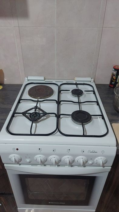 Газовая плита (1 конфорка электрическая)