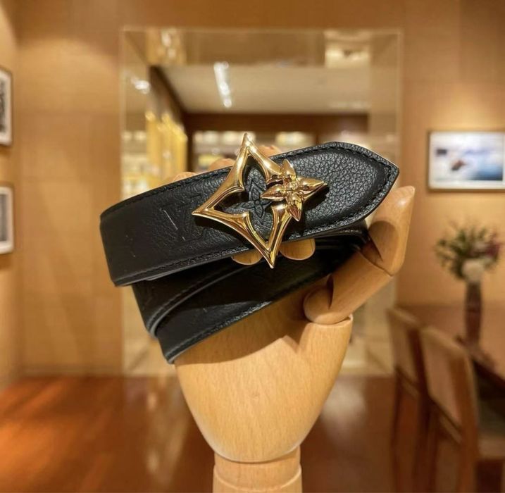 LV дамски двулицев колан от естествена телешка кожа New Season