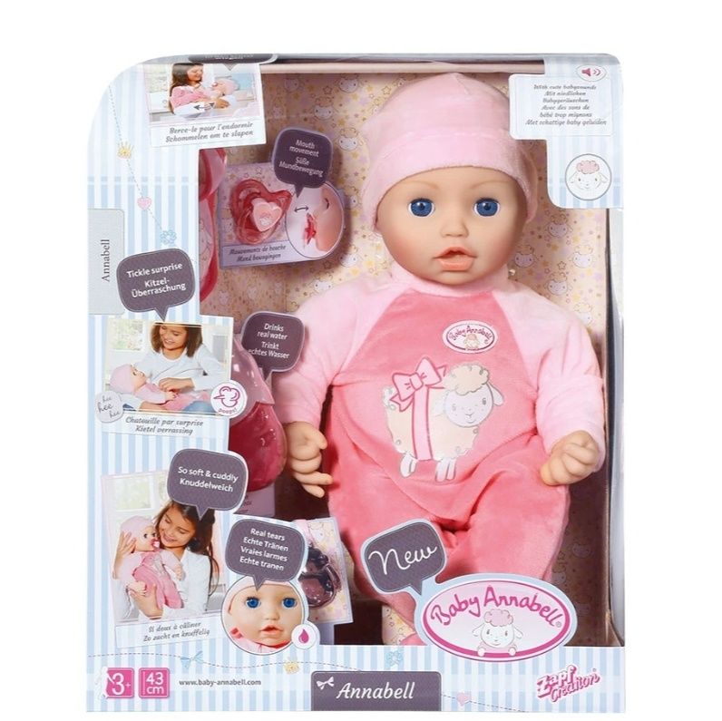 Baby Annabelle интерактивна кукла 43см.