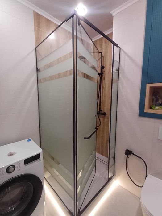Душевые из стекла под заказ | Замер + Установка | Астана