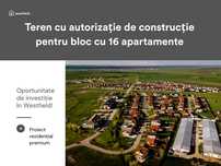 Teren cu Autorizație Bloc 16 Apartamente
