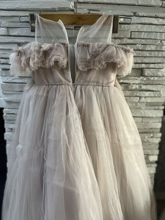 Официална дълга рокля за момиче