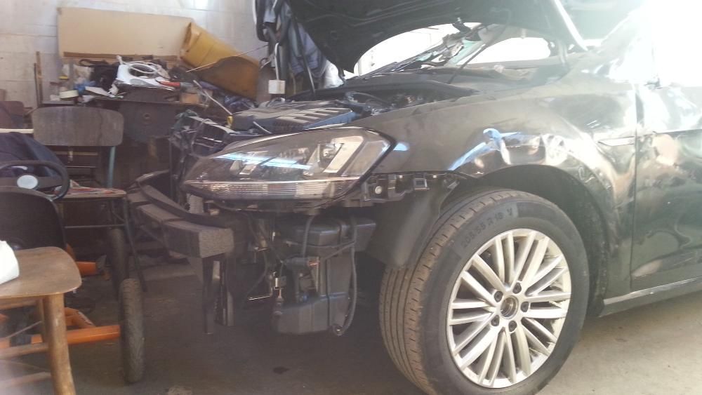 VW Golf 7  2.0 TDI  150 к.с  DSG  2014 Година  На Части Голф 7