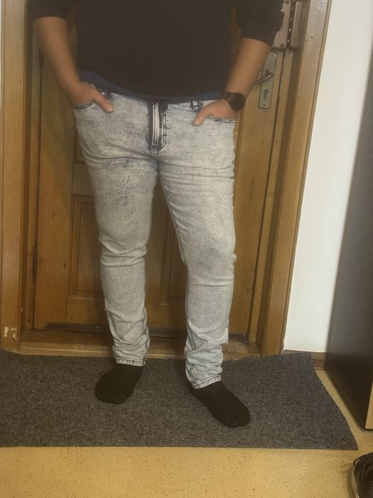 Blugi albaștri Desigual Ares