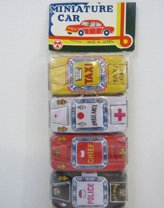 Miniaturi auto Japanese TN Nomura din tablă litografiată