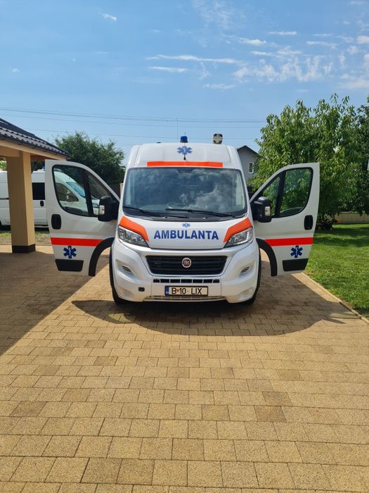 Ambulanta înmatriculată și omologata