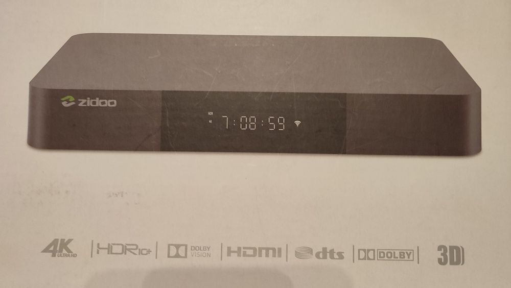 Zidoo Z9X 4K UHD Media Player