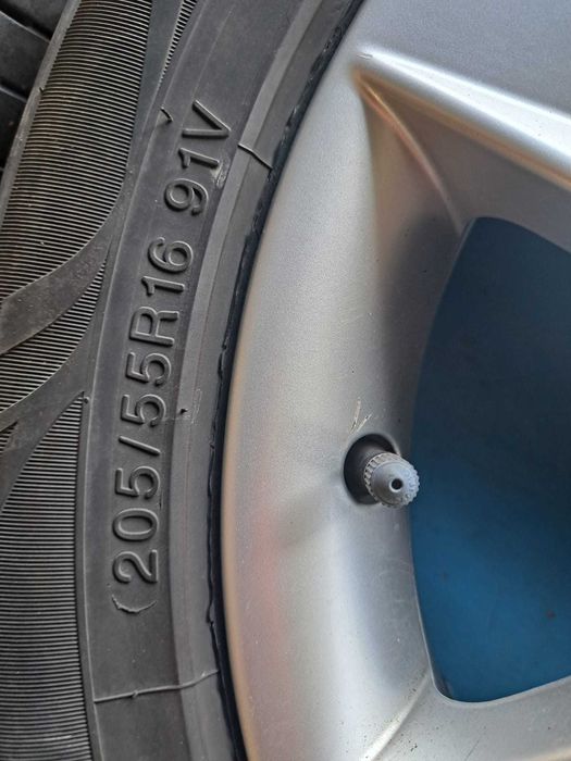 Jante aliaj SKODA OCTAVIA 3 R16 5x112 cu anvelope 205/55/R16