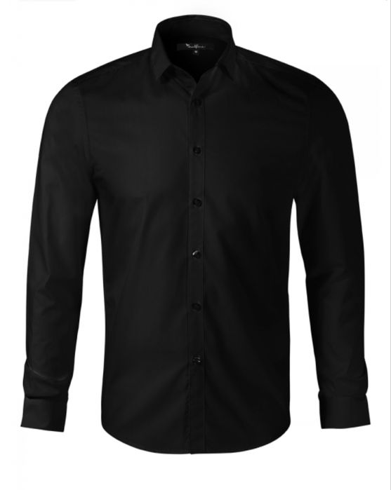 Camașa barbați neagra, marimea S, slim fit
