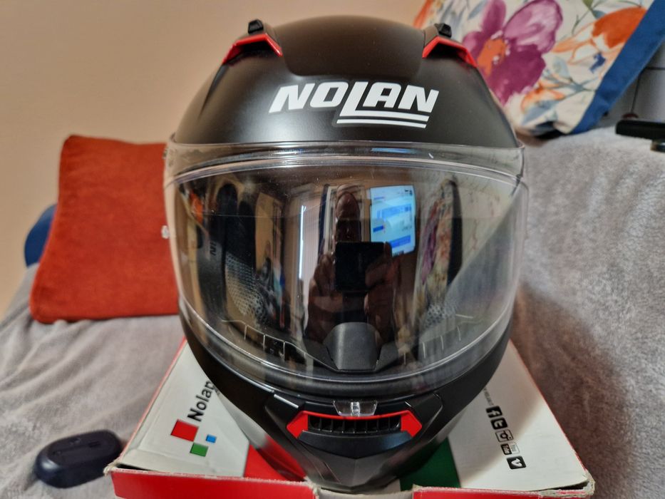 Casca moto Nolan N87 Emblema XL