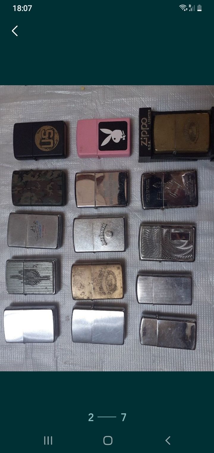 Lot brichete Zippo