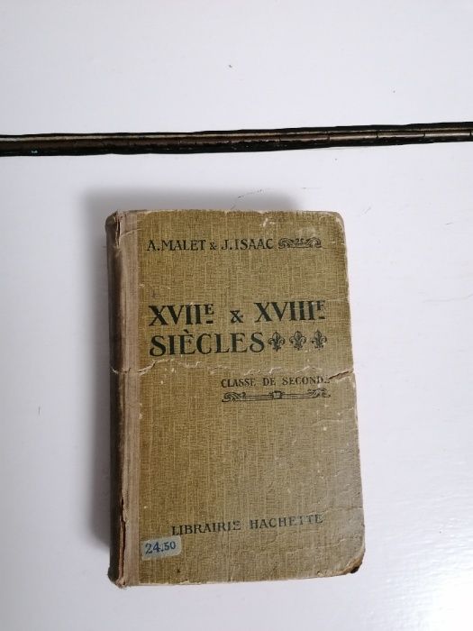 Стара библия-1924г,енциклопедия Ларус 1949г,  история-Франция-17-18в.