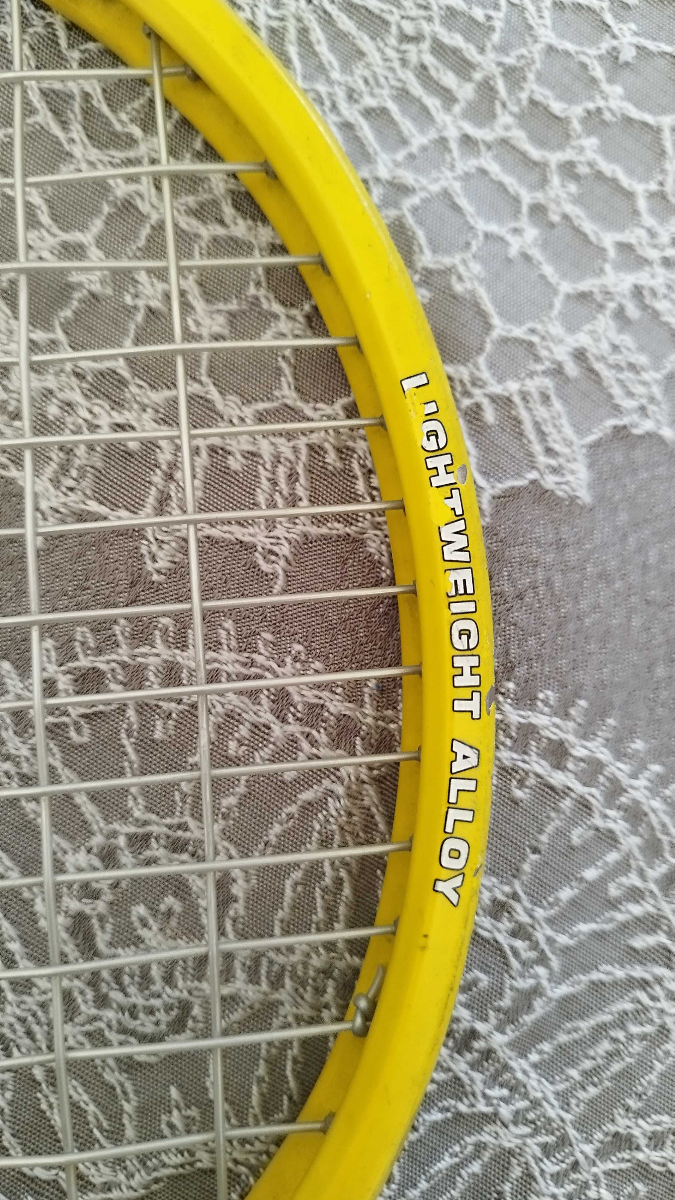 Тенис ракета Dunlop с калъф - хилка за тенис на корт детска 63см