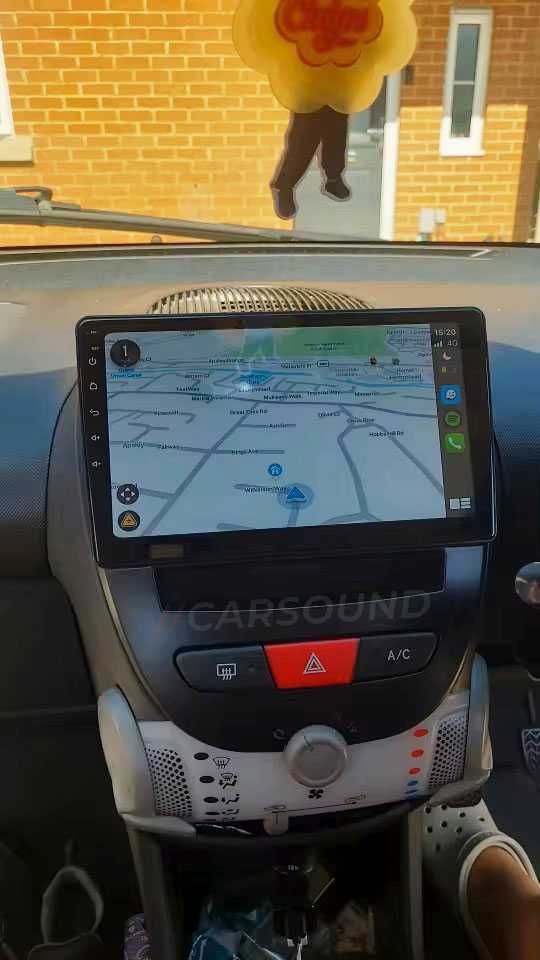 Toyota Aygo - 10.1" Мултимедия Android 14 Айго 05-14 Навигация Андроид