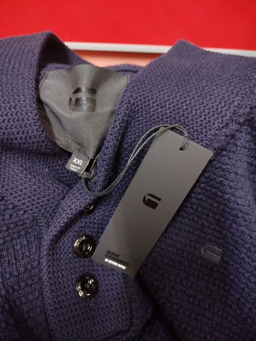 Пуловер G-Star Raw RC Tain XXL нов блуза суичър мъжки