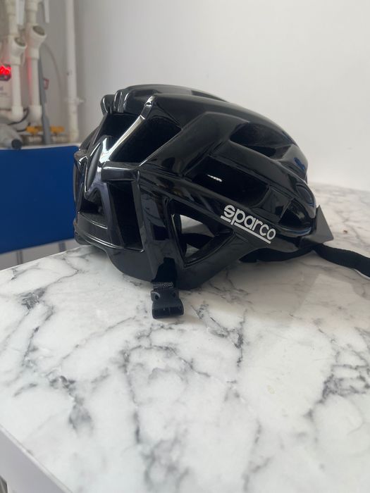 Cască Neagră de Protecție SPARCO pentru Scuter, Bicicletă, etc.