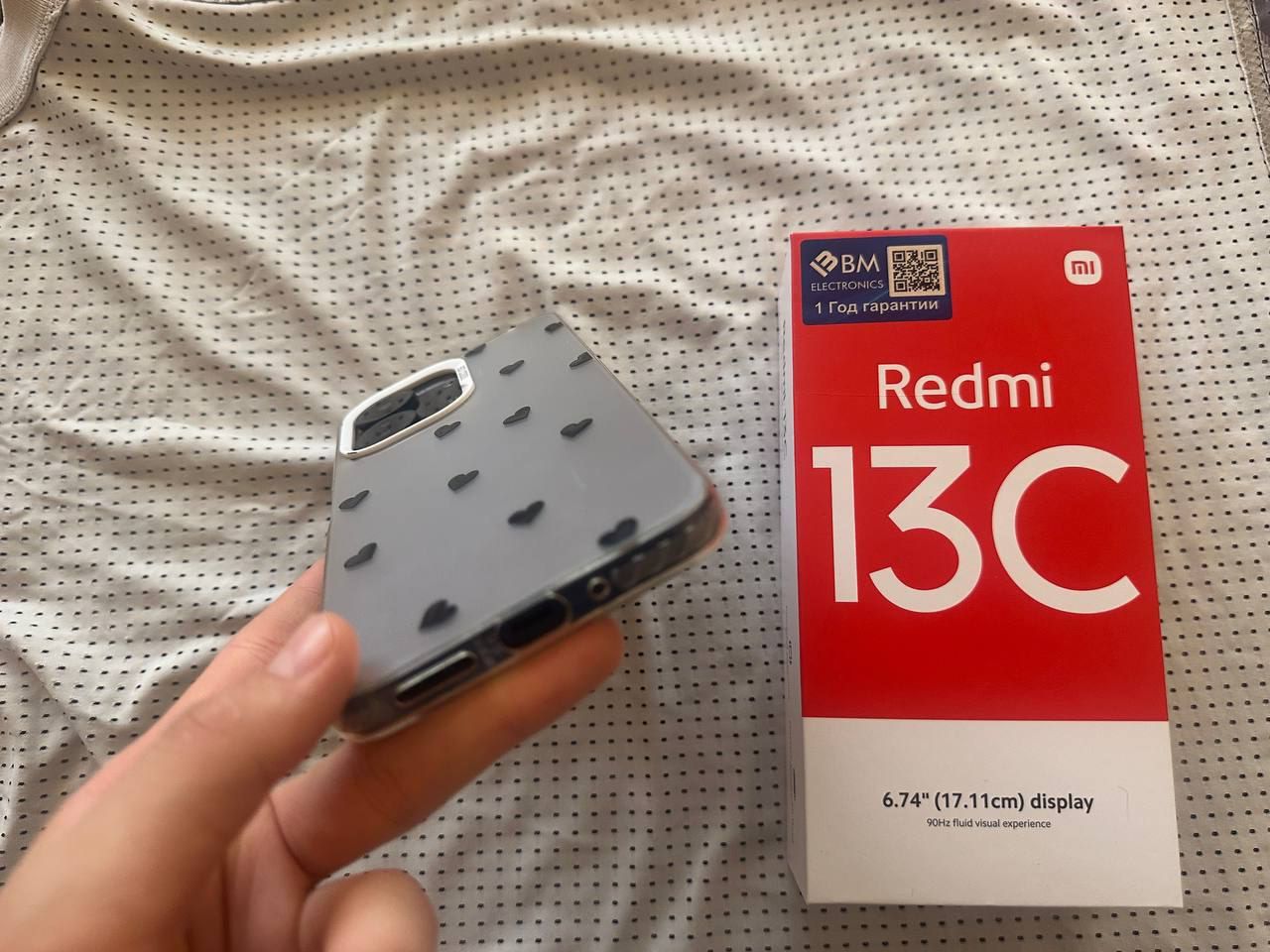 Redmi 13 C qora rangli