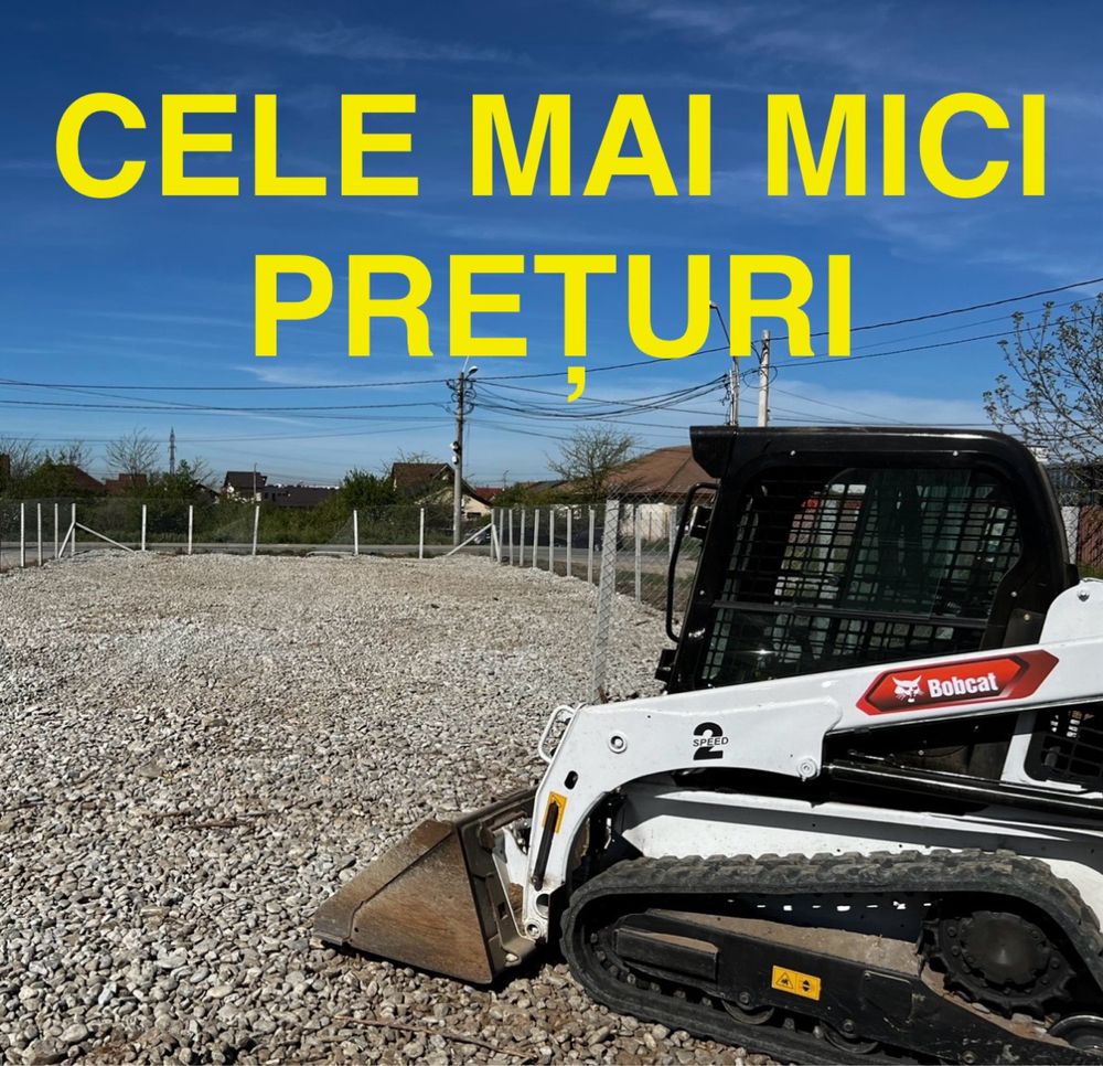 Miniexcavator , bobcat , incarcator ,miniescavator de inchiriat