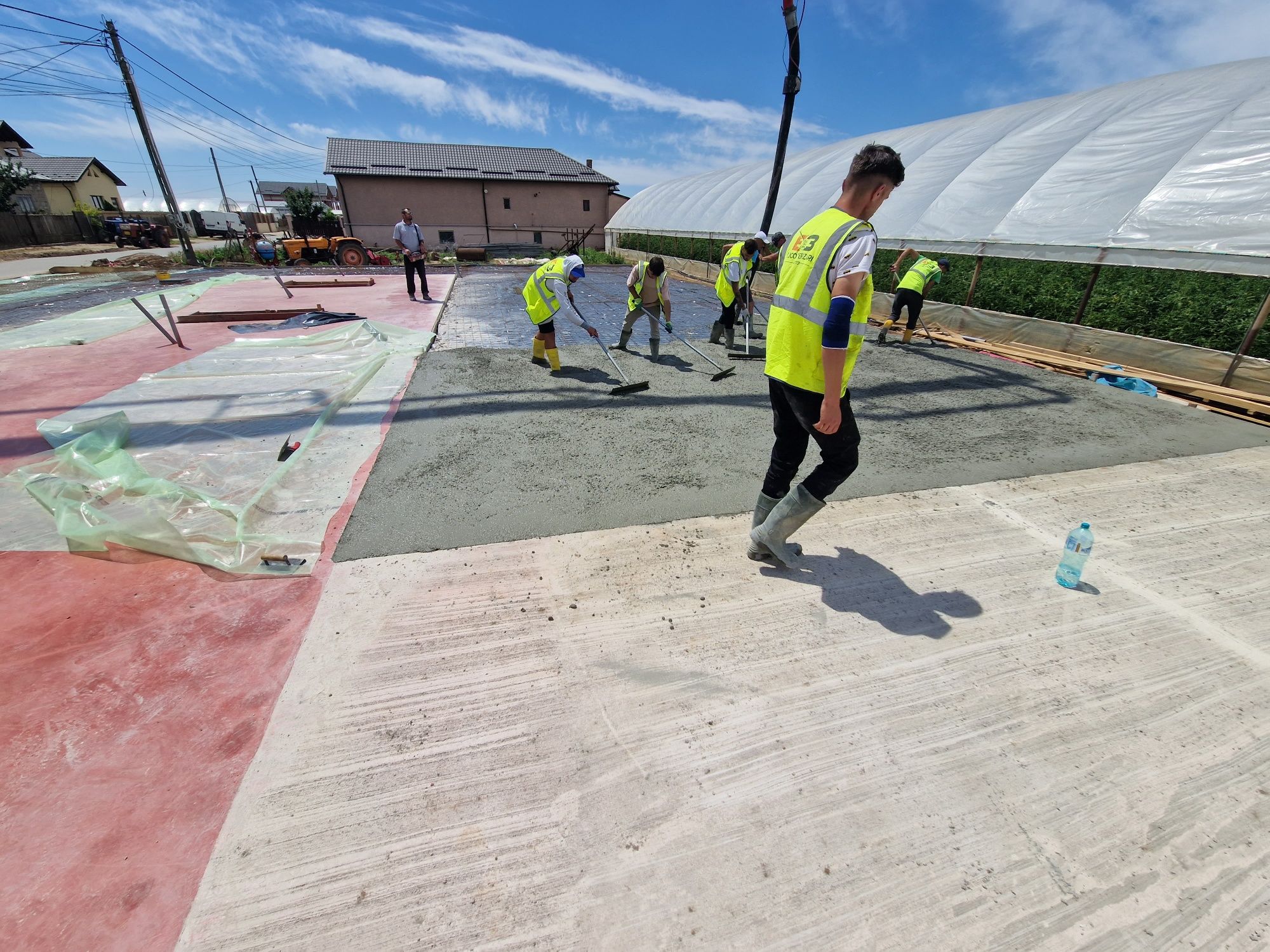 Turnare beton elicopterizat, cuart, elicoperizaribeton