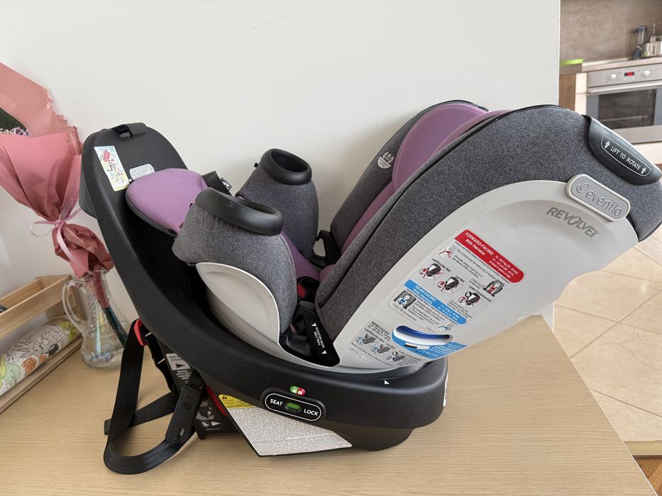 Американски СТОЛ  за кола Evenflo revolvex 360