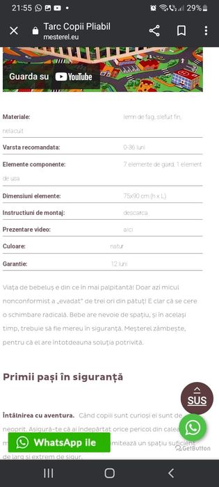 Tarc pentru copii