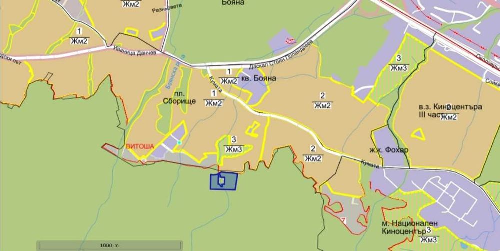 Продава се Парцел в София, Бояна - 18000 кв.м за 5 €/кв.м - Снимка #4