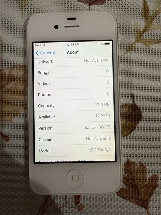 Iphone 4 32GB Negru/ Iphone 4S 16GB Alb