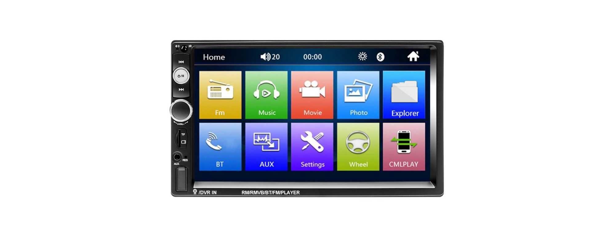Player auto 2DIN 7010b,Radio FM,MirrorLink,Mp5, Ecran 7',Bluetooth,
