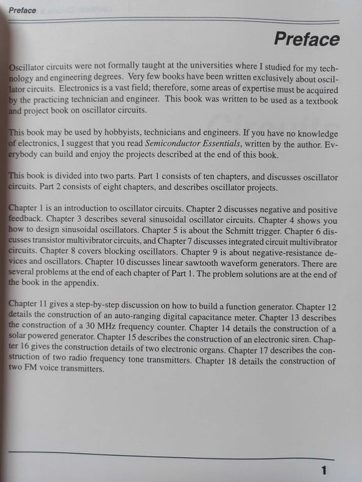 Oscillator Circuits and Projects