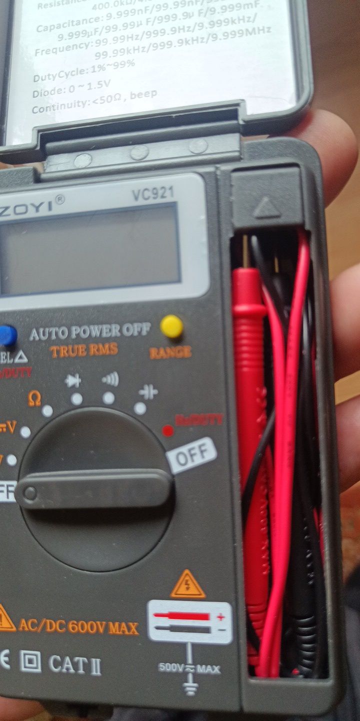 Multimetru zoyi VC 921
