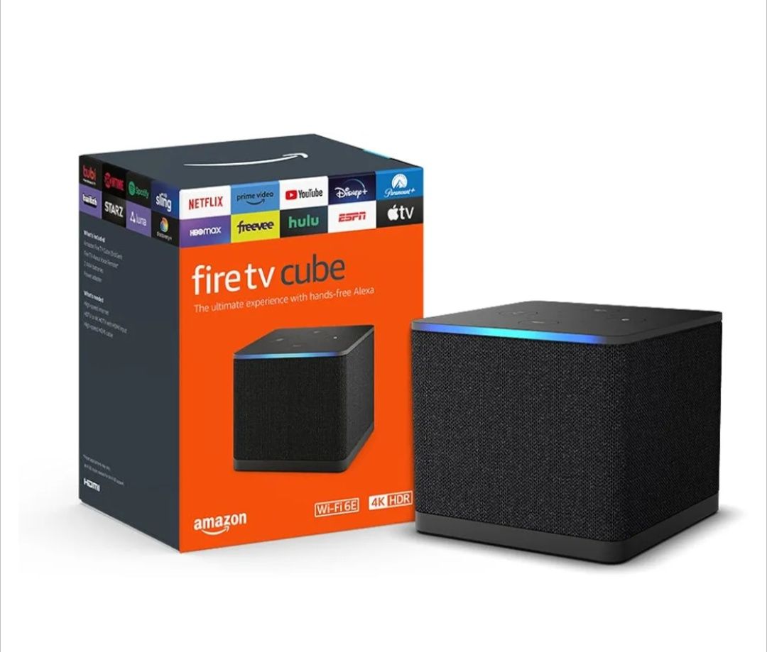 Продавам Amazon fire tv cube 3rd generation