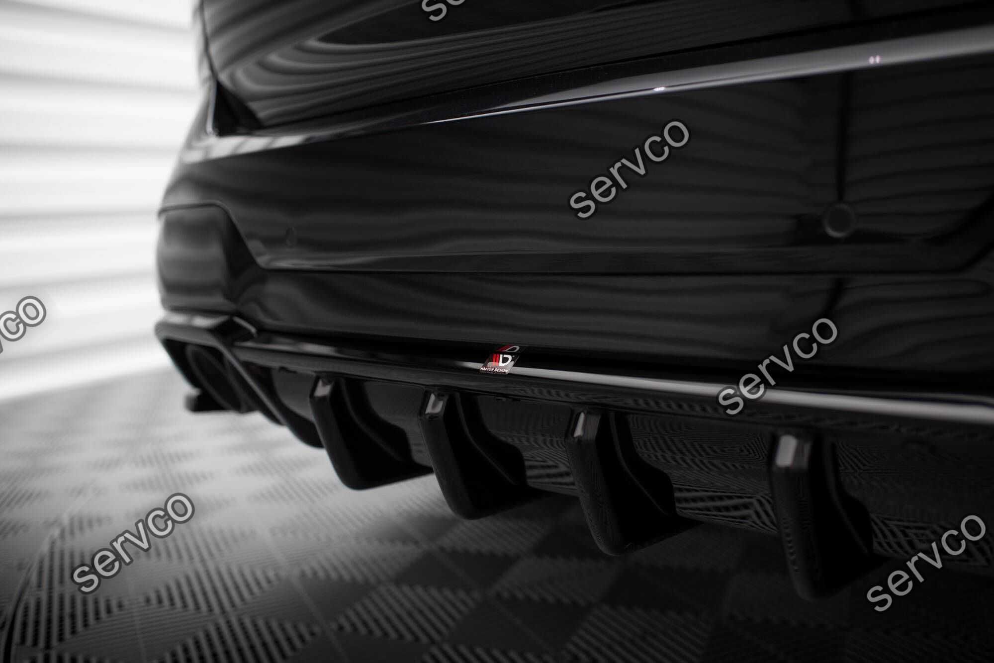 Prelungire difuzor bara spate Bmw X3 M F97 2017- v2 - Maxton Design