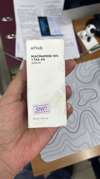 Сыворотка Anua 4000 тг., новая, коробка помята