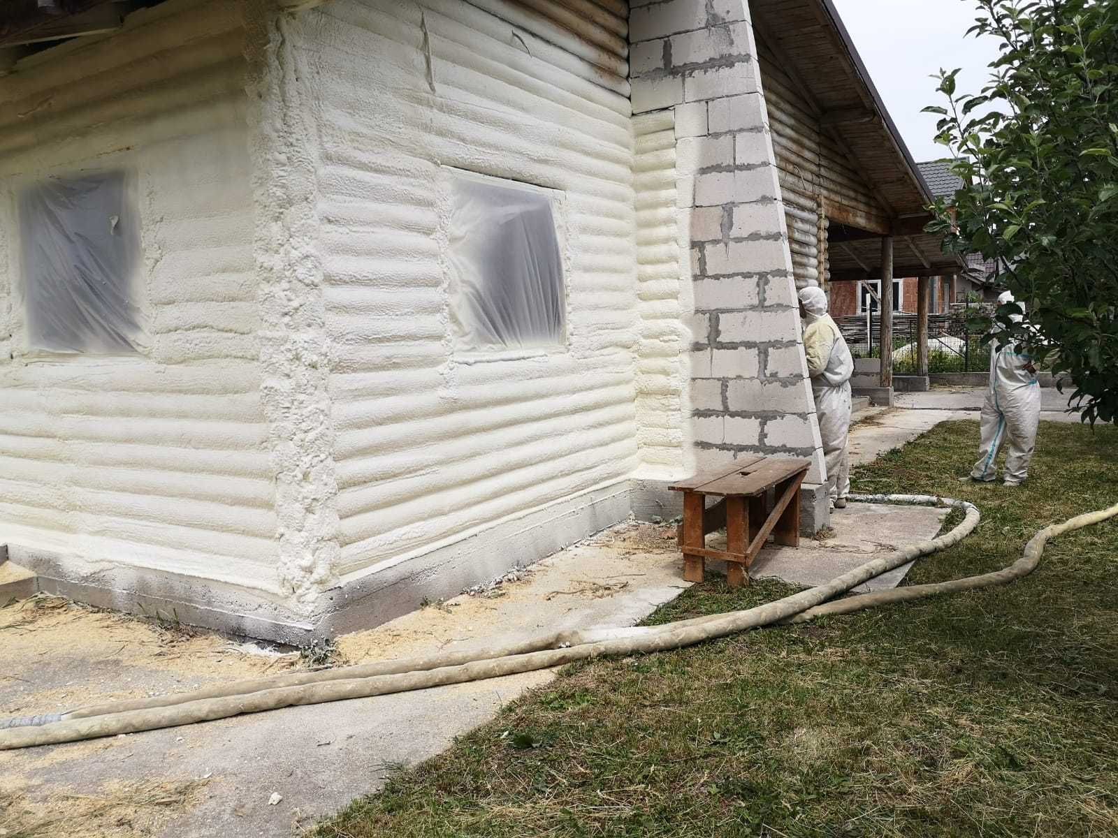 Termoizolatie cu spuma poliuretanica cu celula inchisa