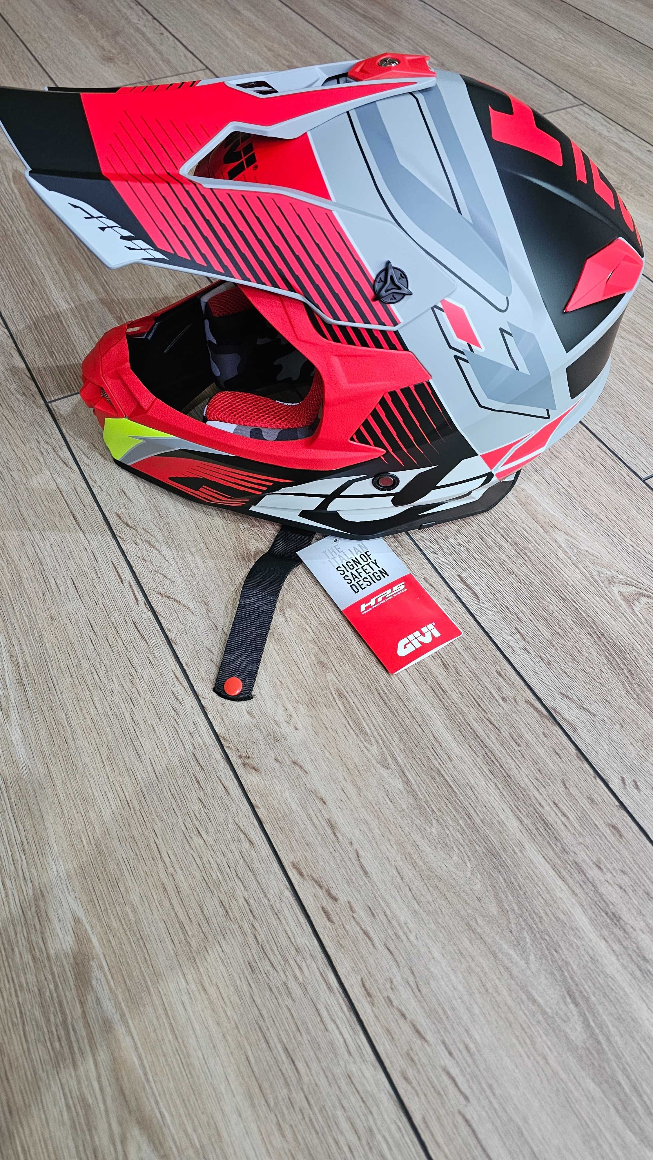 Каска Cross/Enduro! M