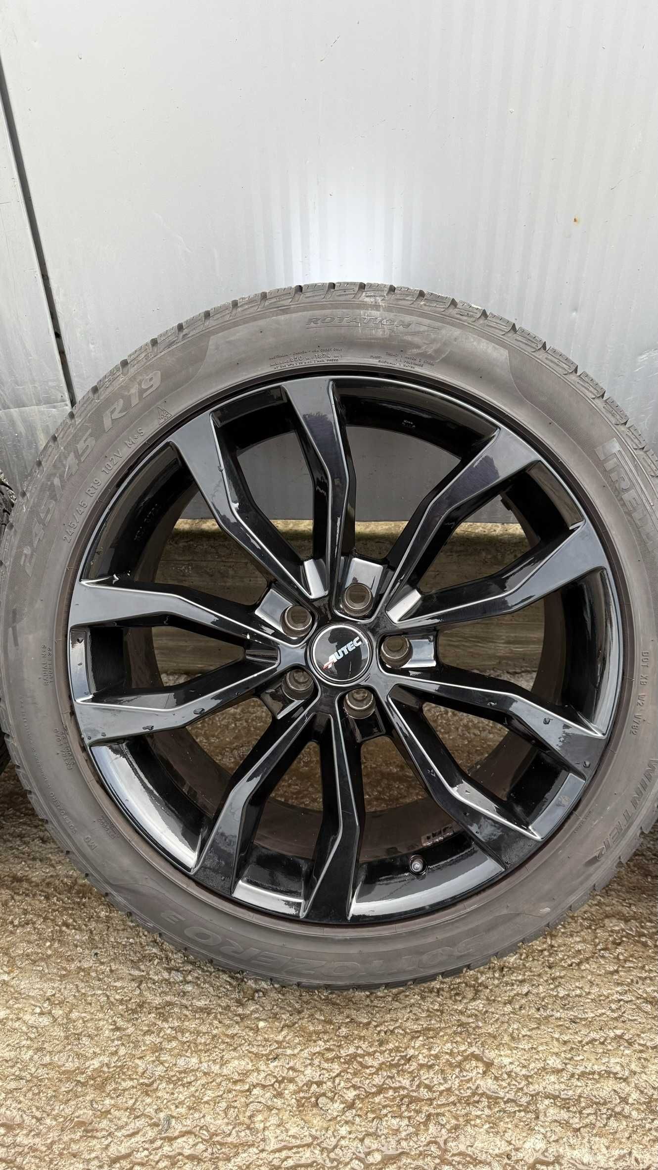 Jante 5x108 Volvo S90 V90 XC60 S60 245 45 19 iarna Pirelli Sottozero