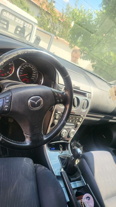 Мазда 6 ММ на части 1,8 бензин 2,3 бензин ръчка Всичко налично