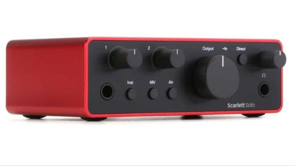 Focusrite Scarlett Solo 4th Gen