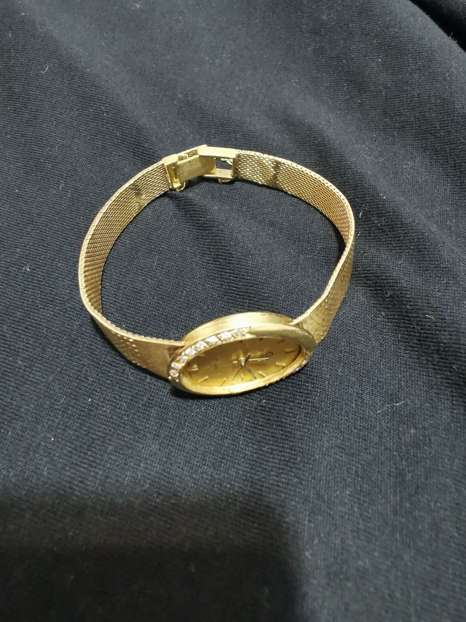 Ceas omega aur 18k cu diamante