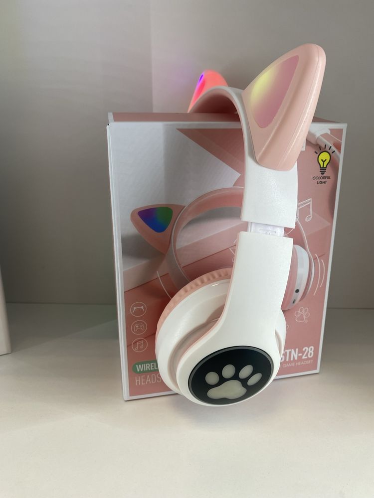 Bluetooth Детски светещи слушалки