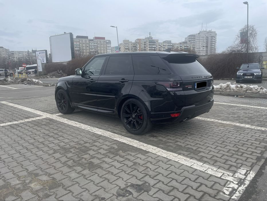 Range Rover Sport!  Full Option!  Santorini Black!  306 CP!