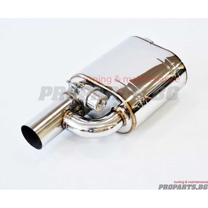 Cut off спортни ауспуси с клапа ляв и десен 63 мм 2.5 инч 76 мм 3 инч