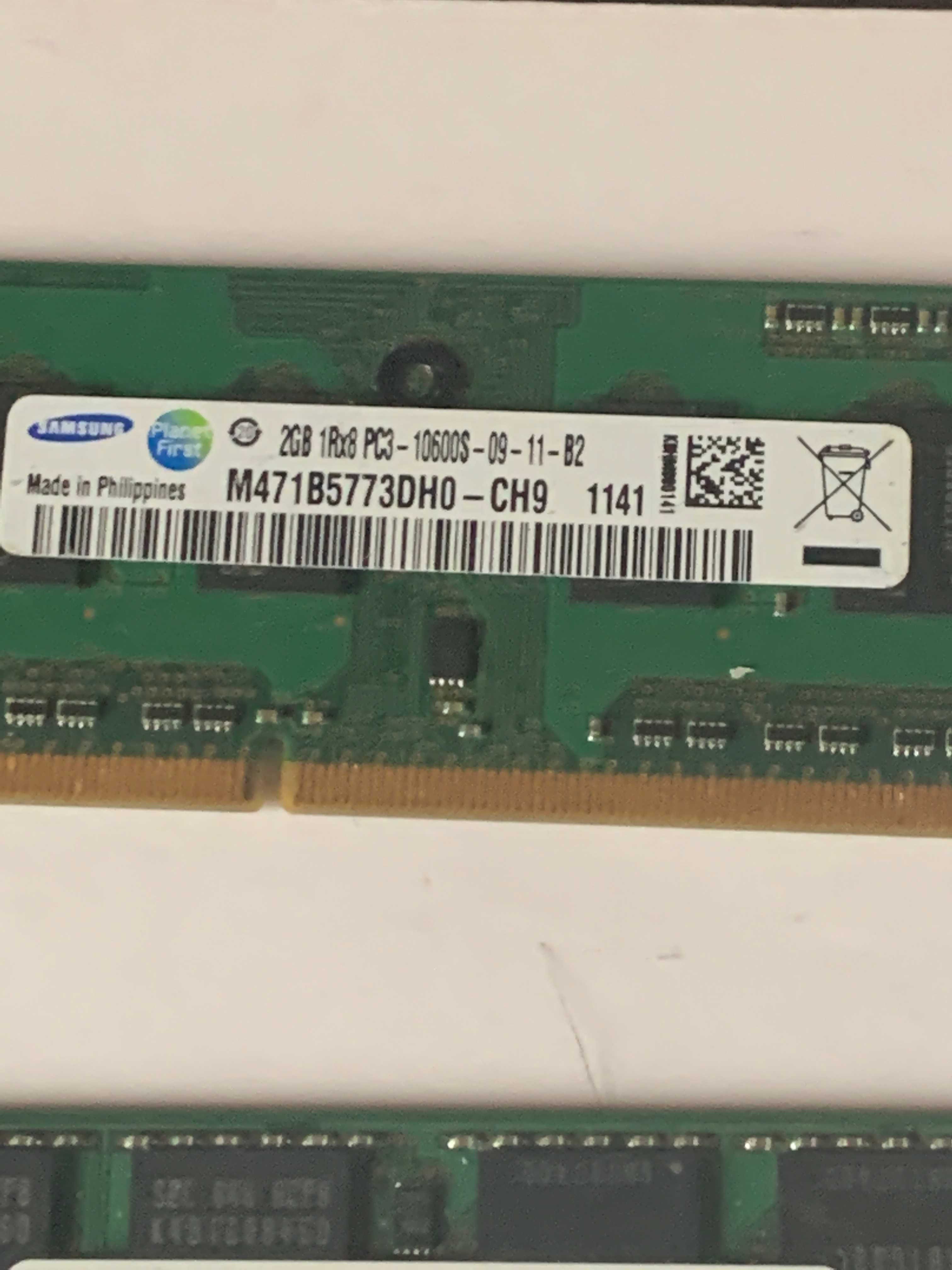 Memorie RAM Laptop 2GB DDR2 si DDR3