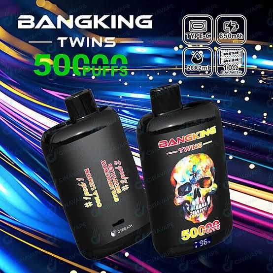 Vape reincarcabil 50000 pufuri si 2 Arome