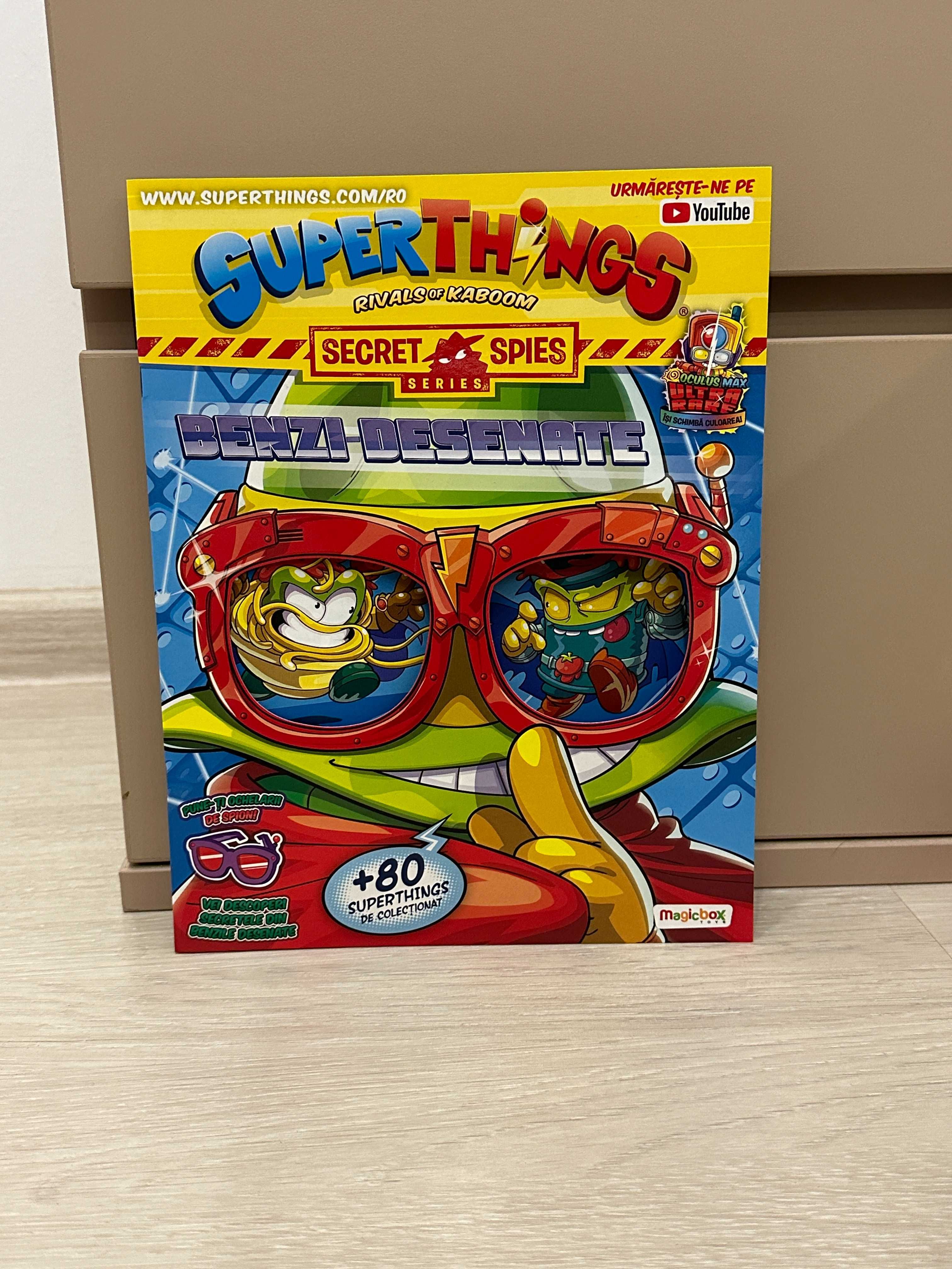 Reviste SuperZings / SuperThings + 1 figurina!