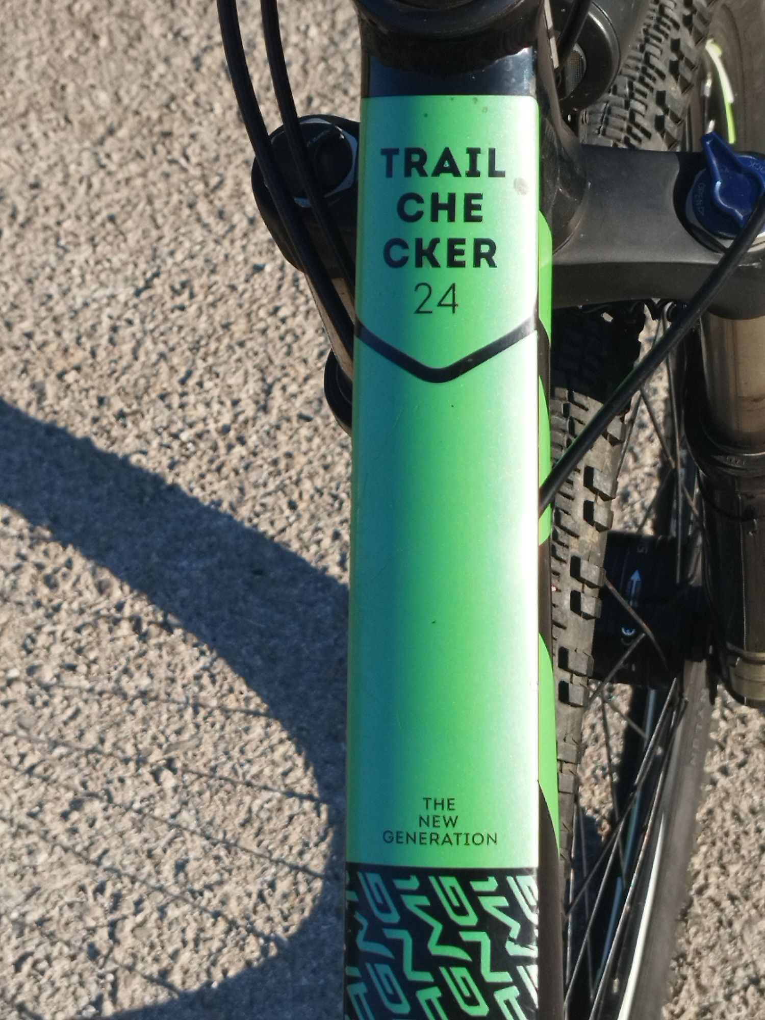 Детски велосипед 24" за 7-10 г. Mustang Trail Checker 24 mauntain bike