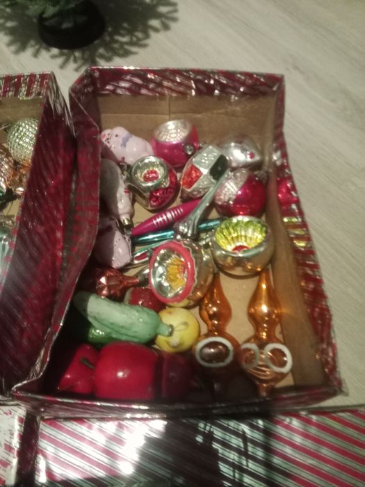 Ёлочные игрушки СССР