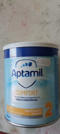 Продавам адаптирано мляко Aptamil comfort 2