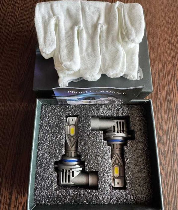 Becuri Led auto Katur HIR2, cod 9012, bec de 100W, lumina 6000K